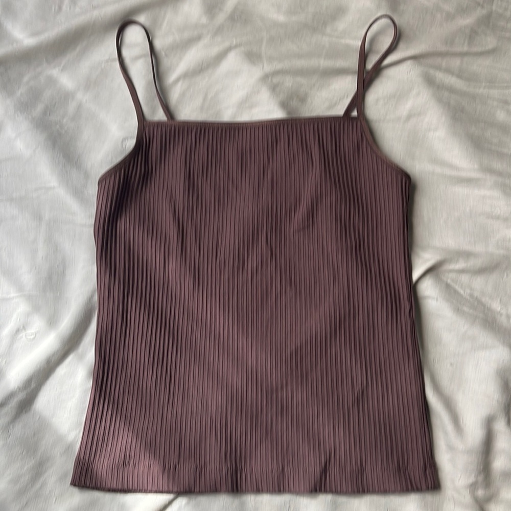 Aritzia Wilfred Ribbed Tank Cami